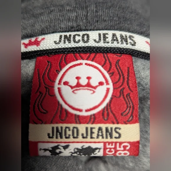 RARE Y2K Vintage 2000s JNCO Jeans Graphic Hoodie - Picture 6 of 6